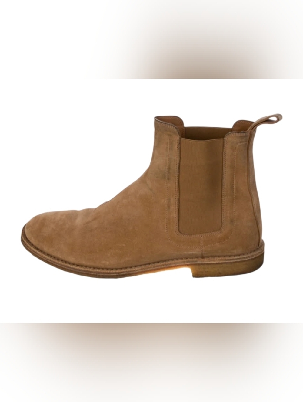 Bottega Veneta EUC Tan Suede Chelsea Boot Size 41